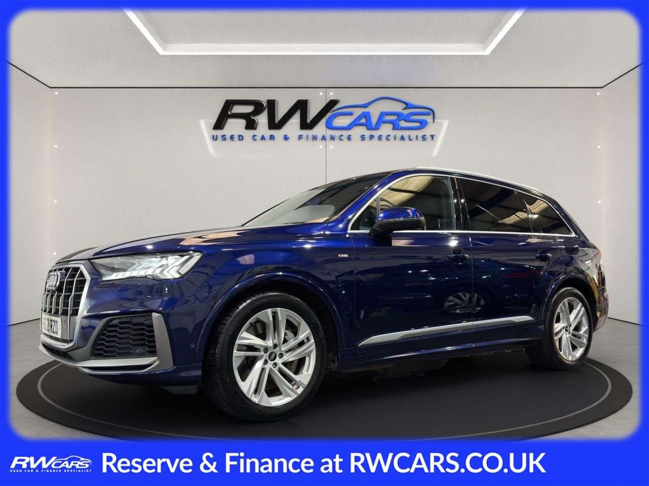 A 2021 AUDI Q7 3.0 TFSIe V6 55 S line SUV 5dr Petrol Plug-in Hybrid Tiptronic quattro Euro A 2021 AUDI Q7 3.0 TFSIe V6 55 S line SUV 5dr Petrol Plug-in Hybrid Tiptronic quattro Euro
