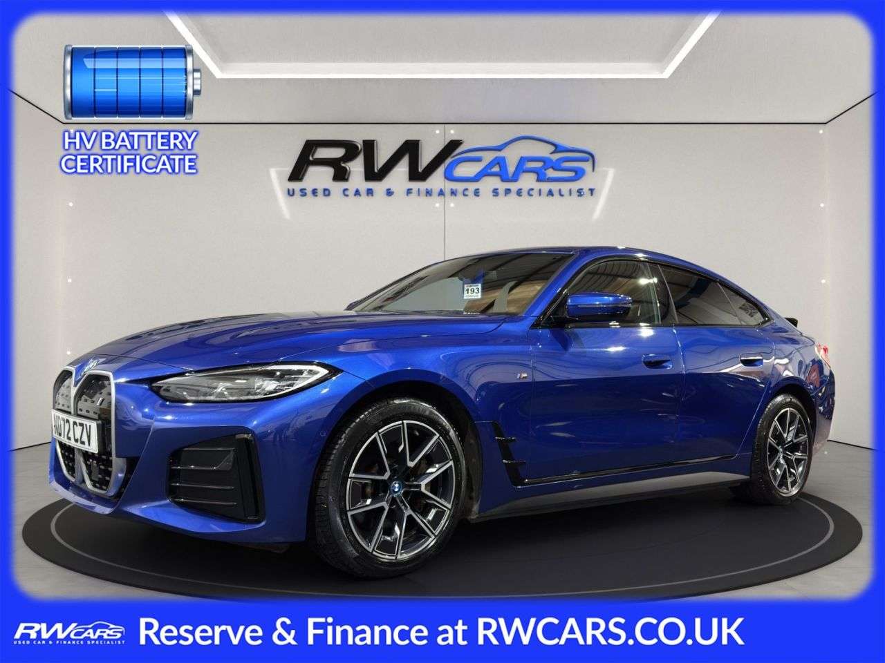 A 2022 BMW I4 40 83.9kWh M Sport Gran Coupe 5dr Electric Auto eDrive (340 ps) A 2022 BMW I4 40 83.9kWh M Sport Gran Coupe 5dr Electric Auto eDrive (340 ps)