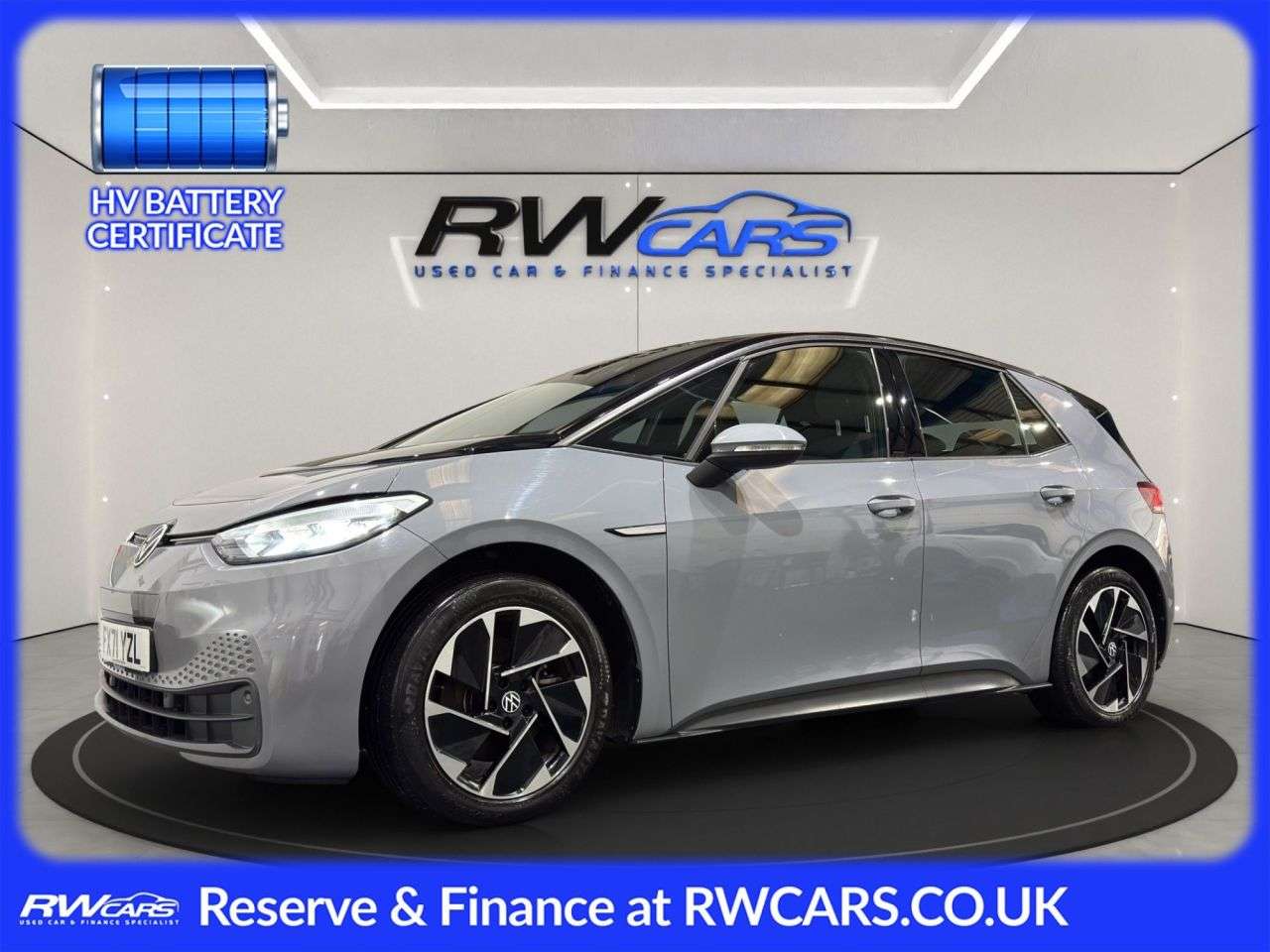 A 2021 VOLKSWAGEN ID.3 Pure Performance 45kWh City Hatchback 5dr Electric Auto (150 ps) A 2021 VOLKSWAGEN ID.3 Pure Performance 45kWh City Hatchback 5dr Electric Auto (150 ps)