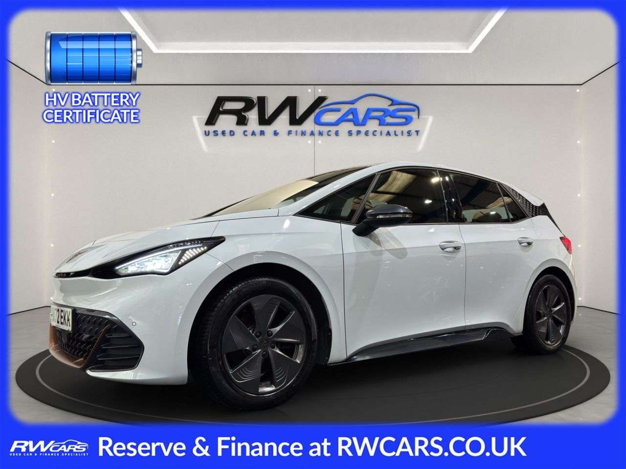 A 2022 CUPRA BORN 58kWh V1 Hatchback 5dr Electric Auto (204 ps) A 2022 CUPRA BORN 58kWh V1 Hatchback 5dr Electric Auto (204 ps)