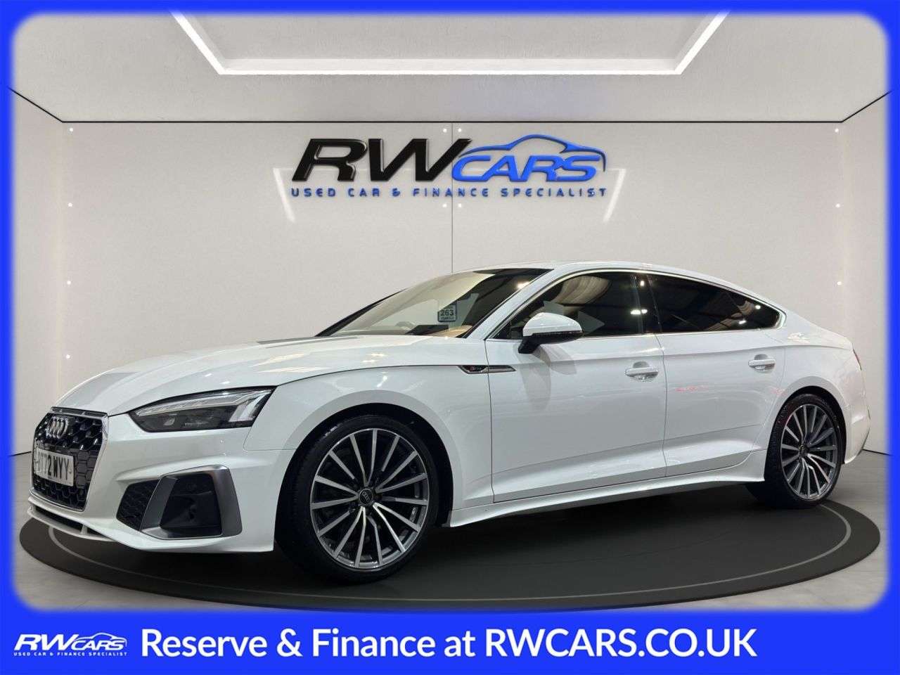 A 2022 AUDI A5 2.0 TFSI 35 S line Sportback 5dr Petrol S Tronic Euro 6 (s/s) (150 ps) A 2022 AUDI A5 2.0 TFSI 35 S line Sportback 5dr Petrol S Tronic Euro 6 (s/s) (150 ps)