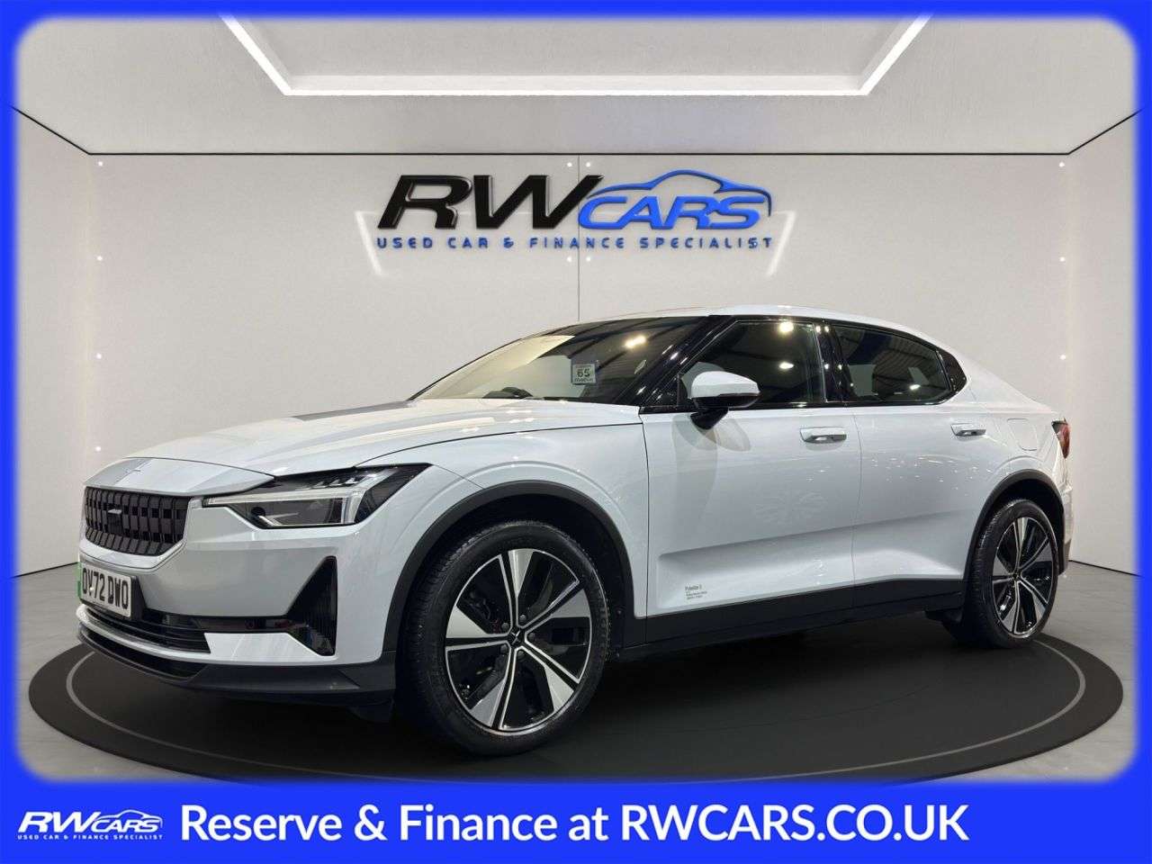 A 2022 POLESTAR POLESTAR 2 Single Motor 69kWh Standard Range Fastback 5dr Electric Auto FWD (231 ps) A 2022 POLESTAR POLESTAR 2 Single Motor 69kWh Standard Range Fastback 5dr Electric Auto FWD (231 ps)