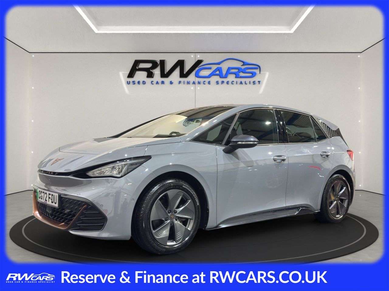 A 2022 CUPRA BORN 58kWh V1 Hatchback 5dr Electric Auto (204 ps) A 2022 CUPRA BORN 58kWh V1 Hatchback 5dr Electric Auto (204 ps)