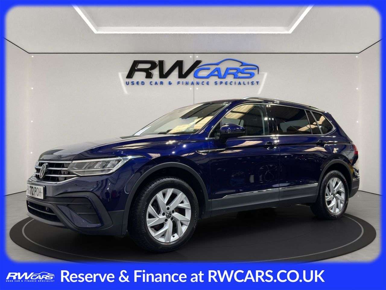 A 2022 VOLKSWAGEN TIGUAN ALLSPACE 1.5 TSI Life SUV 5dr Petrol DSG Euro 6 (s/s) (150 ps) A 2022 VOLKSWAGEN TIGUAN ALLSPACE 1.5 TSI Life SUV 5dr Petrol DSG Euro 6 (s/s) (150 ps)