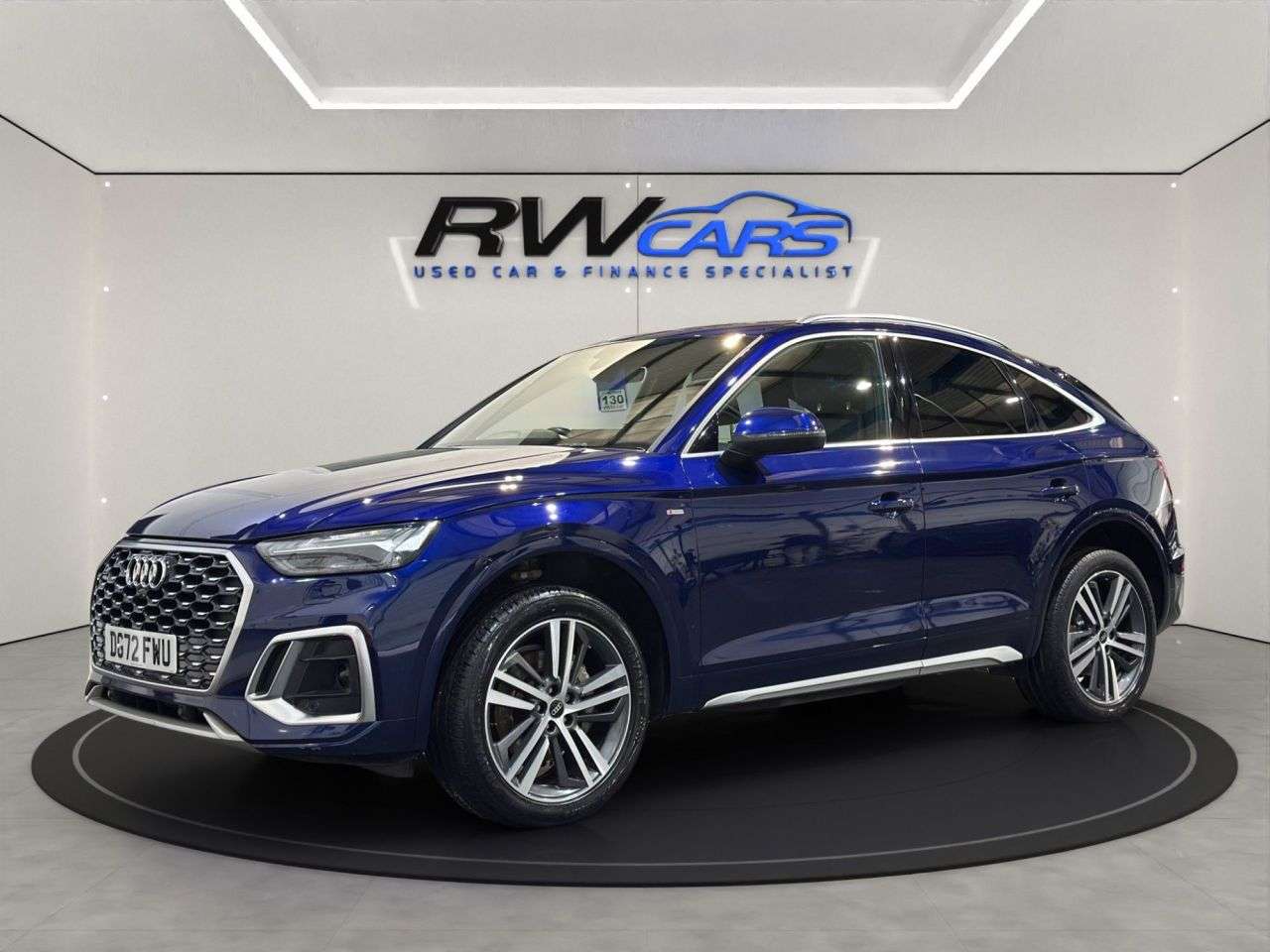 A 2022 AUDI Q5 2.0 TFSI 45 S line Sportback 5dr Petrol S Tronic quattro Euro 6 (s/s) (265 A 2022 AUDI Q5 2.0 TFSI 45 S line Sportback 5dr Petrol S Tronic quattro Euro 6 (s/s) (265