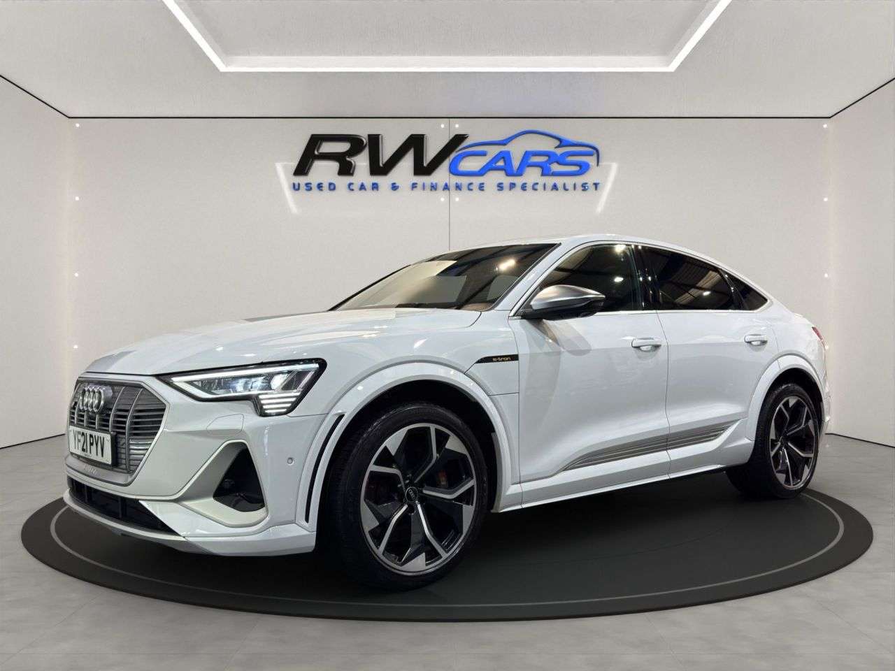A 2021 AUDI E-TRON S Sportback 5dr Electric Auto quattro 95kWh (503 ps) A 2021 AUDI E-TRON S Sportback 5dr Electric Auto quattro 95kWh (503 ps)