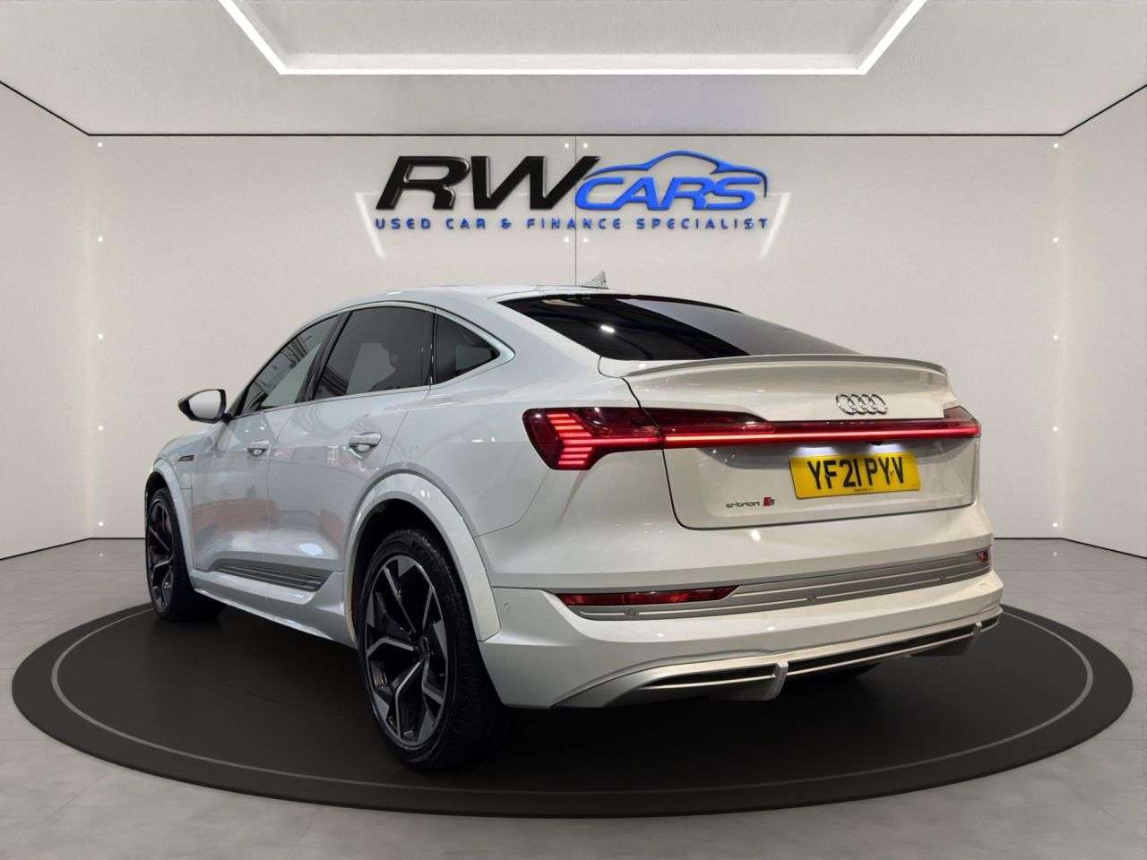 A 2021 AUDI E-TRON S Sportback 5dr Electric Auto quattro 95kWh (503 ps) A 2021 AUDI E-TRON S Sportback 5dr Electric Auto quattro 95kWh (503 ps)