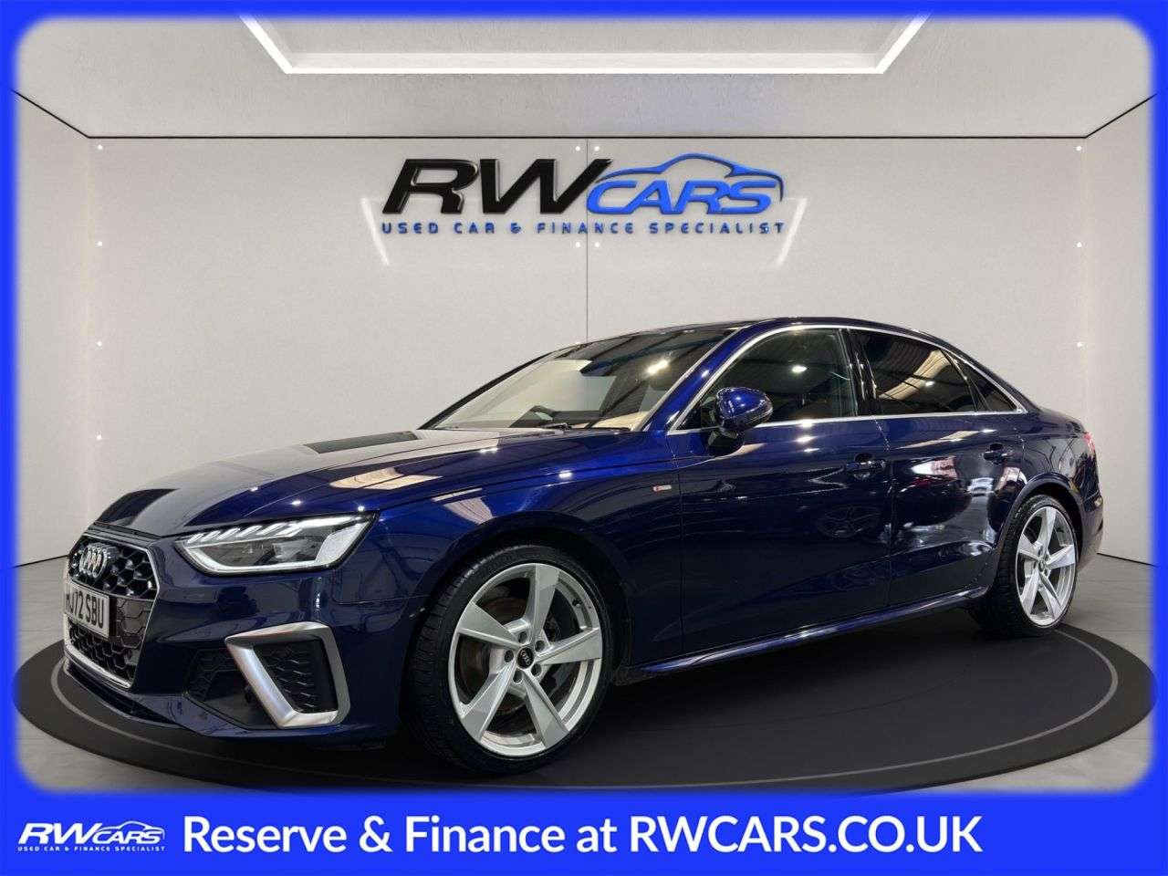 A 2022 AUDI A4 2.0 TFSI 35 S line Saloon 4dr Petrol S Tronic Euro 6 (s/s) (150 ps) A 2022 AUDI A4 2.0 TFSI 35 S line Saloon 4dr Petrol S Tronic Euro 6 (s/s) (150 ps)