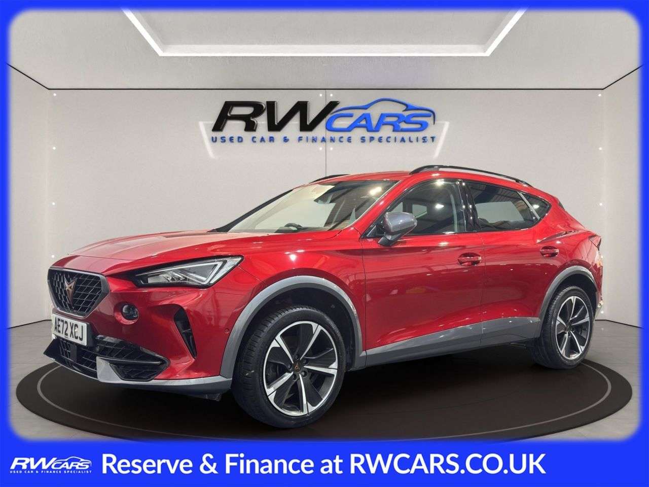 A 2022 CUPRA FORMENTOR 1.5 TSI V1 SUV 5dr Petrol DSG Euro 6 (s/s) (150 ps) A 2022 CUPRA FORMENTOR 1.5 TSI V1 SUV 5dr Petrol DSG Euro 6 (s/s) (150 ps)