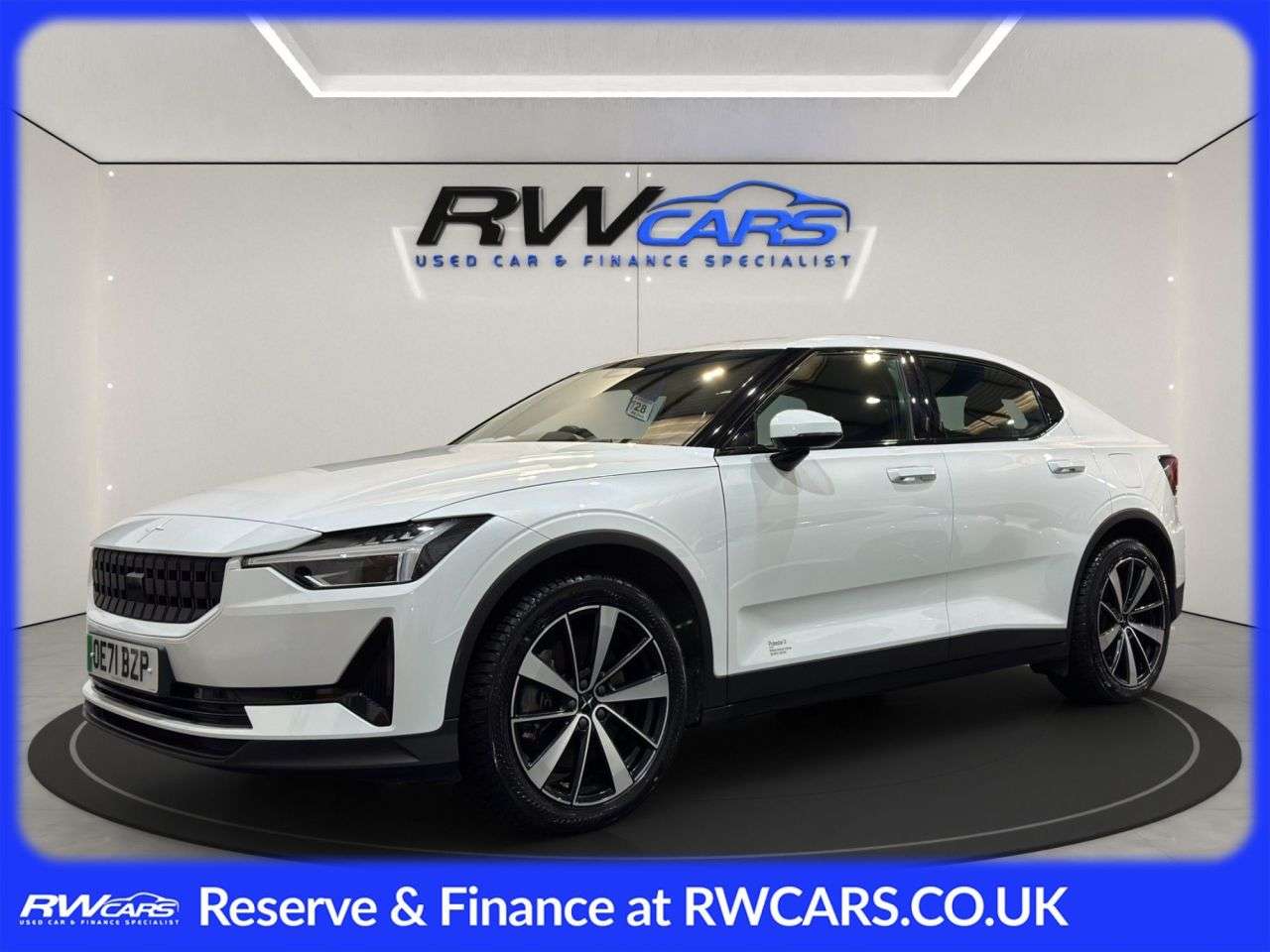 A 2021 POLESTAR POLESTAR 2 Single Motor 64kWh Standard Range Fastback 5dr Electric Auto FWD (224 ps) A 2021 POLESTAR POLESTAR 2 Single Motor 64kWh Standard Range Fastback 5dr Electric Auto FWD (224 ps)