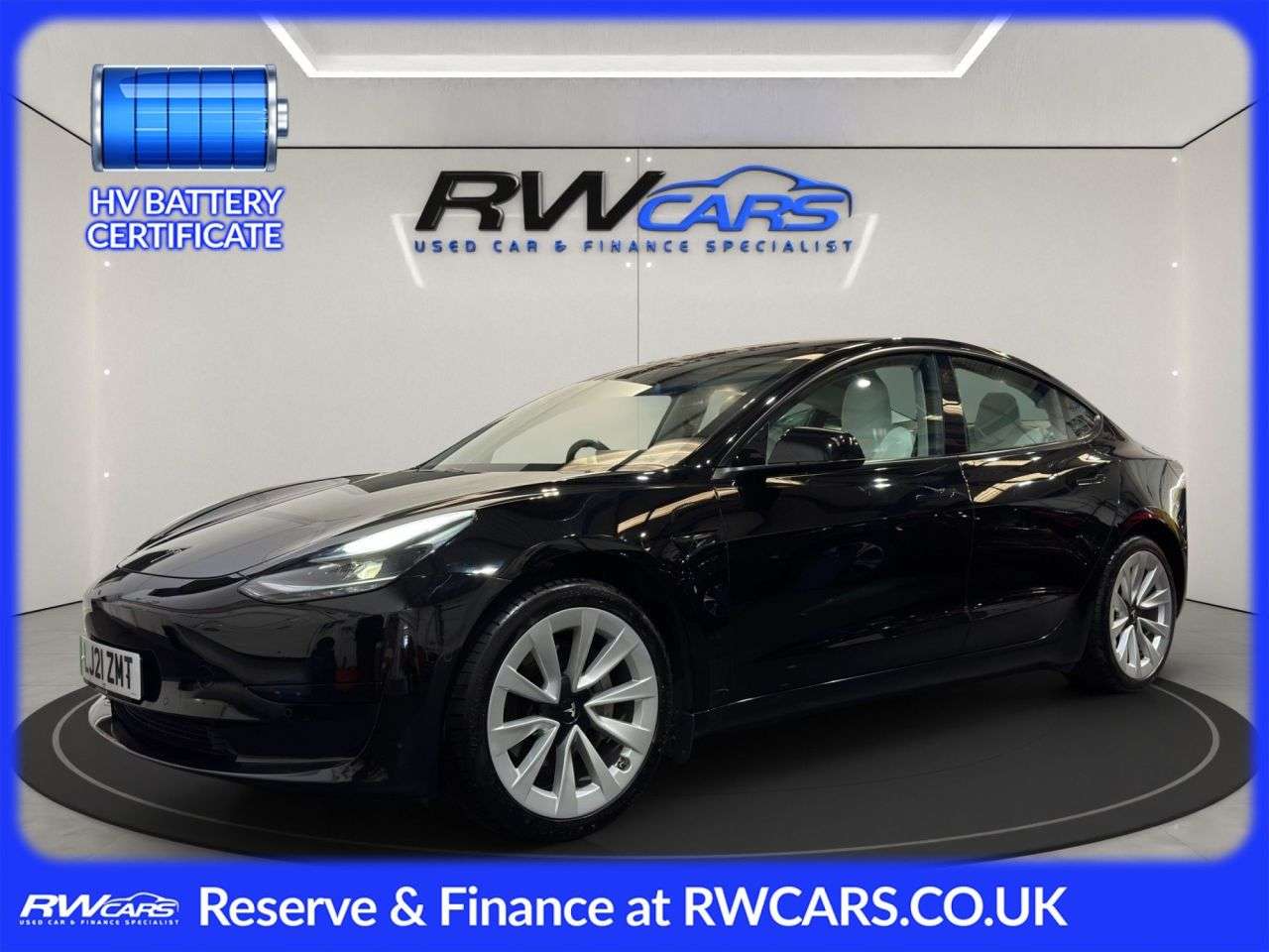 A 2021 TESLA MODEL 3 Standard Range Plus Saloon 4dr Electric Auto RWD (241 bhp) A 2021 TESLA MODEL 3 Standard Range Plus Saloon 4dr Electric Auto RWD (241 bhp)