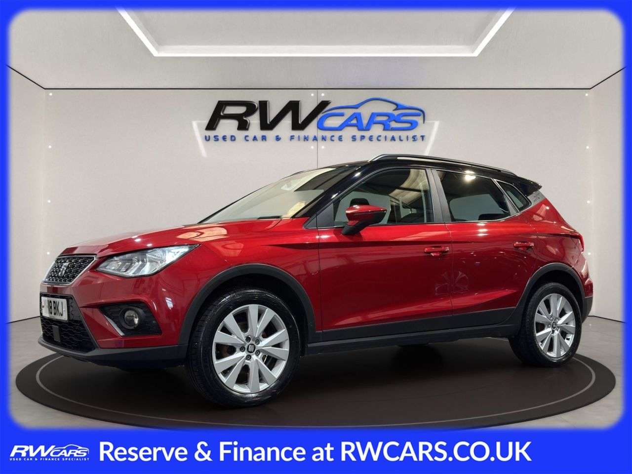 A 2018 SEAT ARONA 1.0 TSI SE Technology SUV 5dr Petrol Manual Euro 6 (s/s) (95 ps) A 2018 SEAT ARONA 1.0 TSI SE Technology SUV 5dr Petrol Manual Euro 6 (s/s) (95 ps)