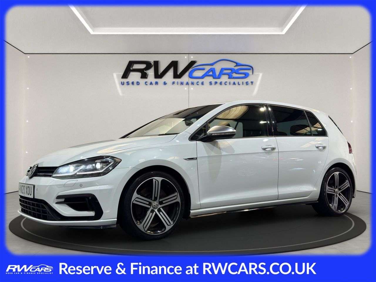 A 2020 VOLKSWAGEN GOLF 2.0 TSI R Hatchback 5dr Petrol DSG 4Motion Euro 6 (s/s) (300 ps) A 2020 VOLKSWAGEN GOLF 2.0 TSI R Hatchback 5dr Petrol DSG 4Motion Euro 6 (s/s) (300 ps)