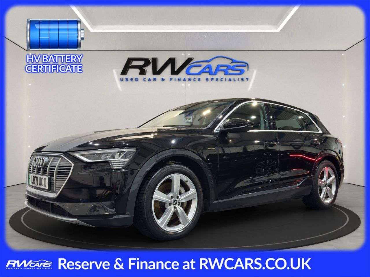 A 2021 AUDI E-TRON 50 Technik SUV 5dr Electric Auto quattro 71.2kWh (11kW Charger) (313 ps) A 2021 AUDI E-TRON 50 Technik SUV 5dr Electric Auto quattro 71.2kWh (11kW Charger) (313 ps)