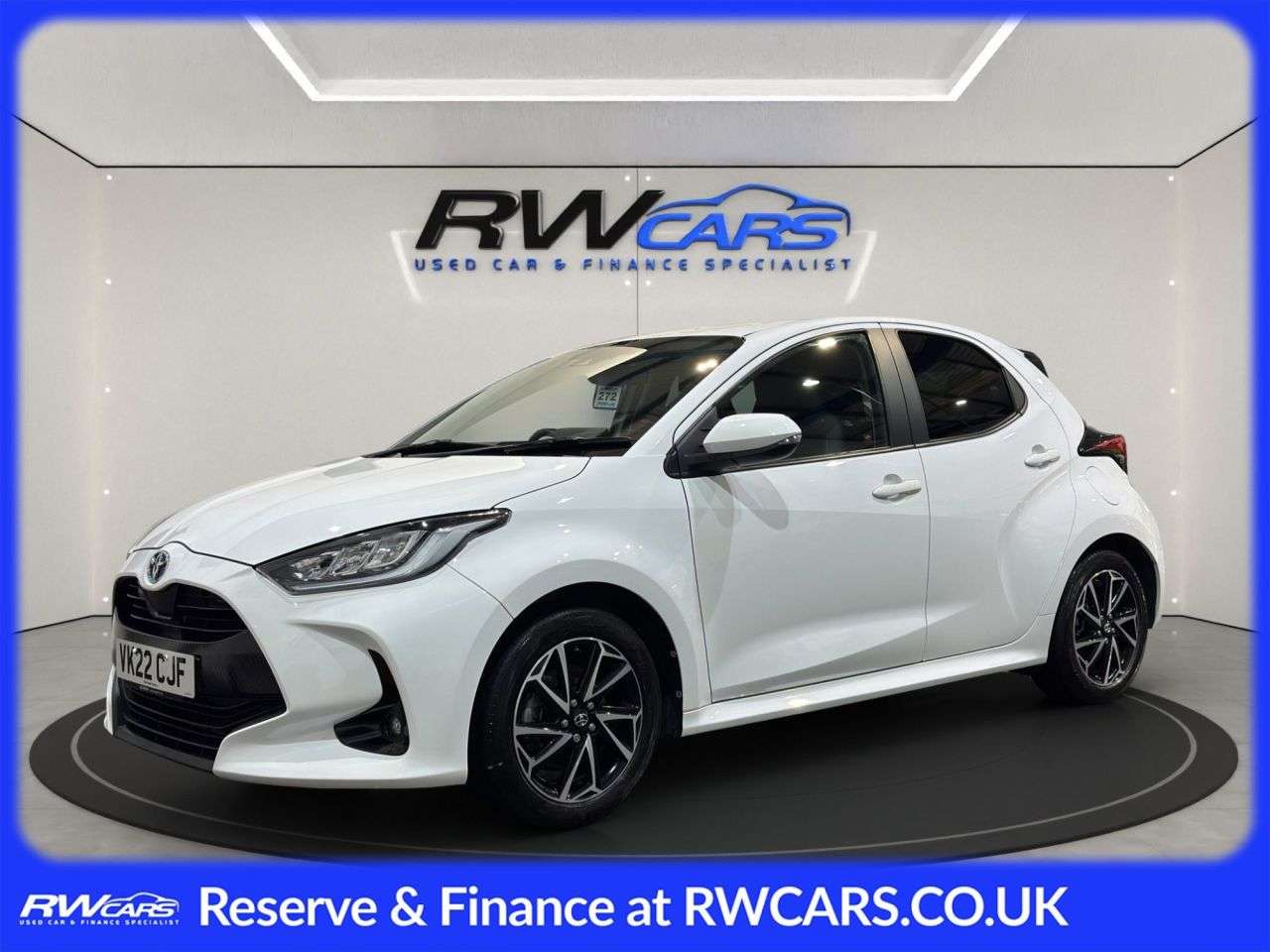 A 2022 TOYOTA YARIS 1.5 VVT-h Design Hatchback 5dr Petrol Hybrid E-CVT Euro 6 (s/s) (116 ps) A 2022 TOYOTA YARIS 1.5 VVT-h Design Hatchback 5dr Petrol Hybrid E-CVT Euro 6 (s/s) (116 ps)