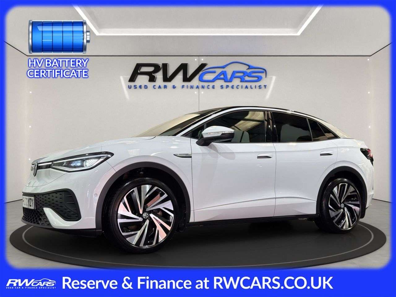 A 2022 VOLKSWAGEN ID.5 Pro Performance 77kWh Style SUV 5dr Electric Auto (204 ps) A 2022 VOLKSWAGEN ID.5 Pro Performance 77kWh Style SUV 5dr Electric Auto (204 ps)