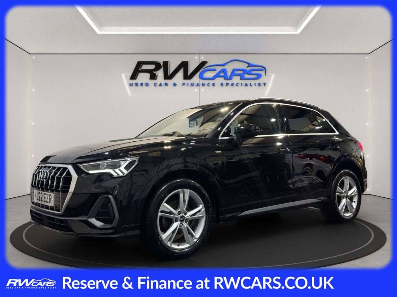A 2022 AUDI Q3 1.5 TFSI CoD 35 S line SUV 5dr Petrol S Tronic Euro 6 (s/s) (150 ps) A 2022 AUDI Q3 1.5 TFSI CoD 35 S line SUV 5dr Petrol S Tronic Euro 6 (s/s) (150 ps)