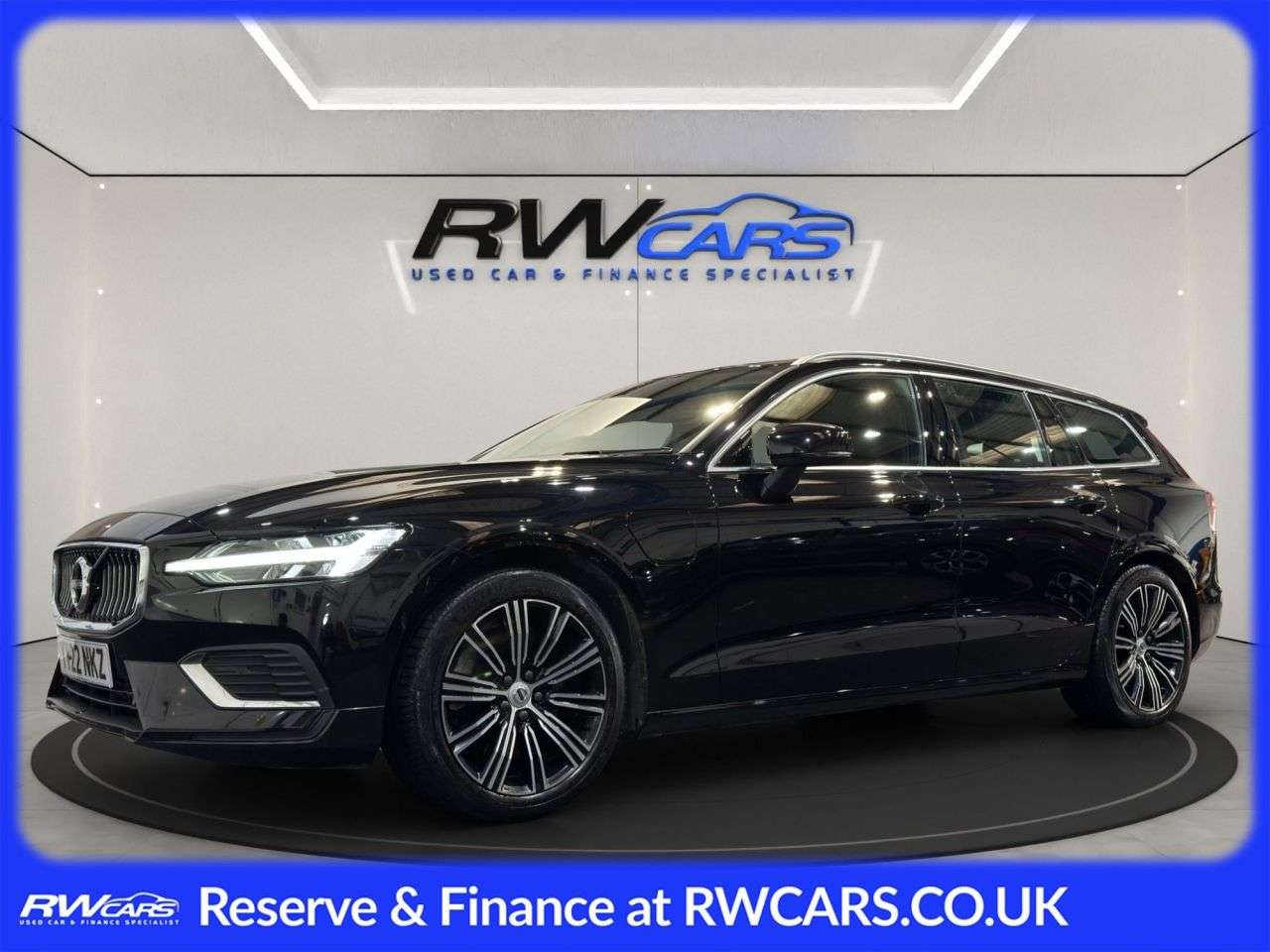 A 2022 VOLVO V60 2.0h T6 Recharge 18.8kWh Inscription Estate 5dr Petrol Plug-in Hybrid Auto A 2022 VOLVO V60 2.0h T6 Recharge 18.8kWh Inscription Estate 5dr Petrol Plug-in Hybrid Auto