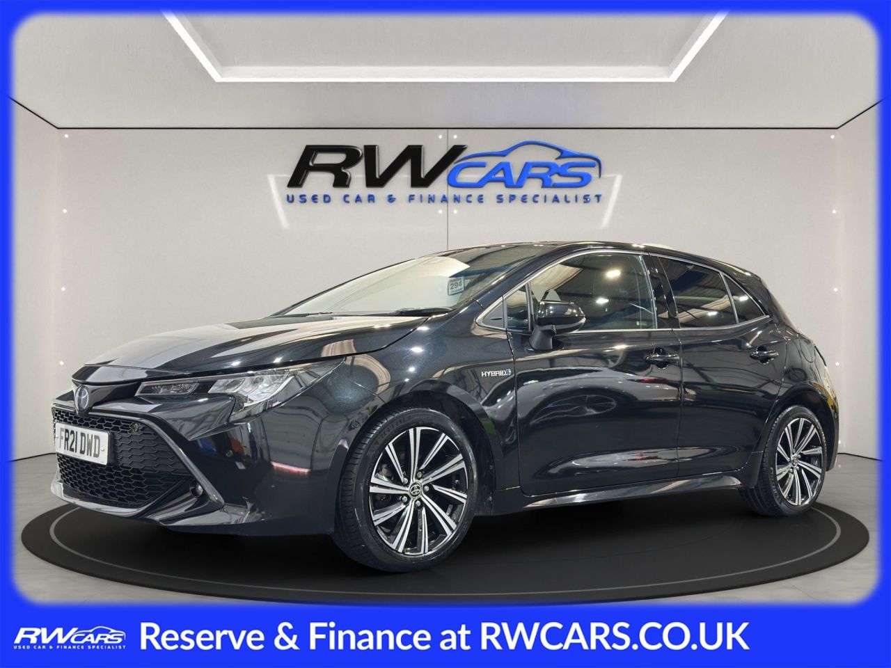 A 2021 TOYOTA COROLLA 1.8 VVT-h GPF Design Hatchback 5dr Petrol Hybrid CVT Euro 6 (s/s) (122 ps) A 2021 TOYOTA COROLLA 1.8 VVT-h GPF Design Hatchback 5dr Petrol Hybrid CVT Euro 6 (s/s) (122 ps)