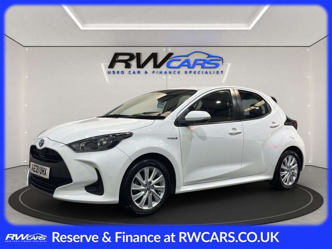 A 2021 TOYOTA YARIS 1.5 VVT-h Icon Hatchback 5dr Petrol Hybrid E-CVT Euro 6 (s/s) (116 ps) A 2021 TOYOTA YARIS 1.5 VVT-h Icon Hatchback 5dr Petrol Hybrid E-CVT Euro 6 (s/s) (116 ps)
