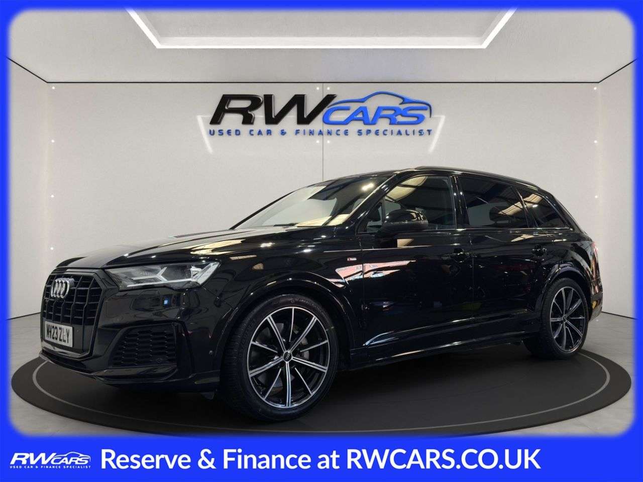 A 2023 AUDI Q7 3.0 TFSI V6 55 Black Edition SUV 5dr Petrol Tiptronic quattro Euro 6 (s/s) A 2023 AUDI Q7 3.0 TFSI V6 55 Black Edition SUV 5dr Petrol Tiptronic quattro Euro 6 (s/s)
