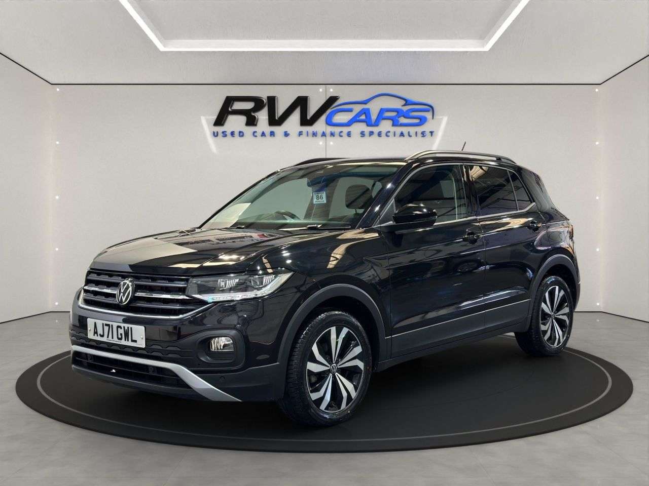 A 2022 VOLKSWAGEN T-CROSS 1.0 TSI Black Edition SUV 5dr Petrol DSG Euro 6 (s/s) (110 ps) A 2022 VOLKSWAGEN T-CROSS 1.0 TSI Black Edition SUV 5dr Petrol DSG Euro 6 (s/s) (110 ps)