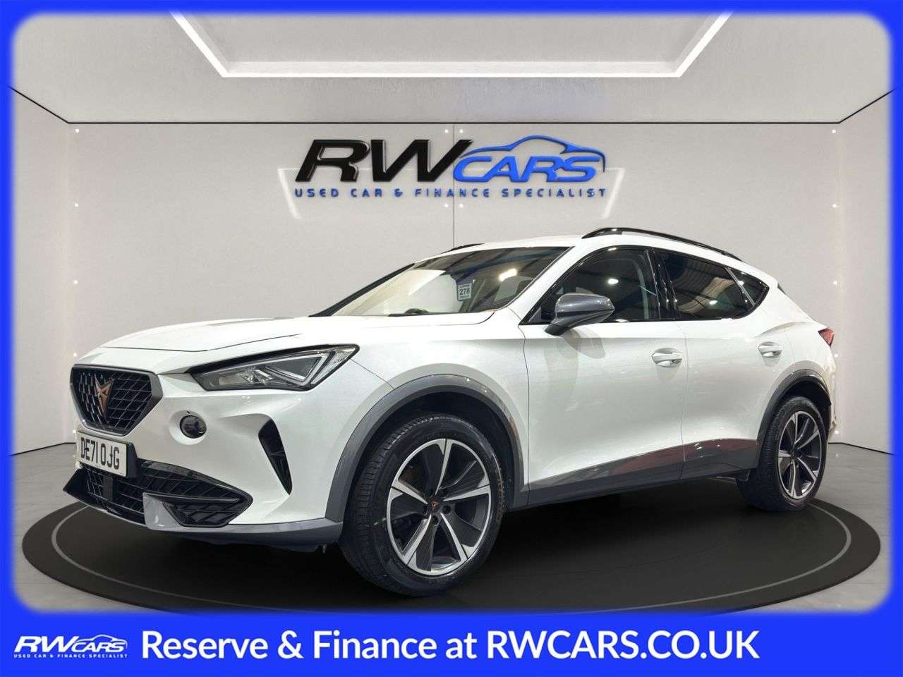 A 2021 CUPRA FORMENTOR 1.5 TSI V1 SUV 5dr Petrol Manual Euro 6 (s/s) (150 ps) A 2021 CUPRA FORMENTOR 1.5 TSI V1 SUV 5dr Petrol Manual Euro 6 (s/s) (150 ps)