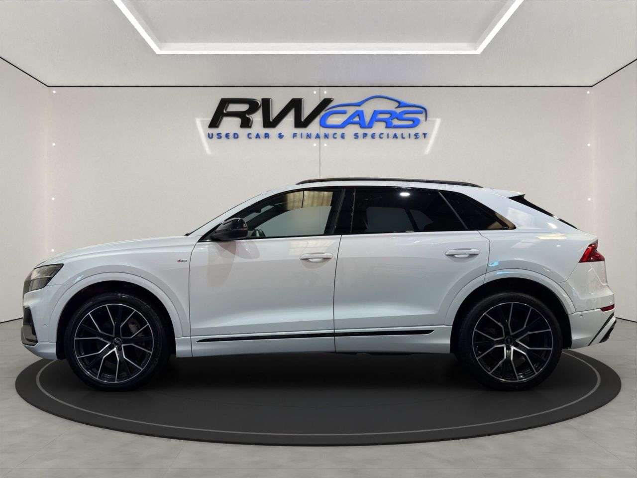 A 2022 AUDI Q8 3.0 TFSI V6 55 Black Edition SUV 5dr Petrol Tiptronic quattro Euro 6 (s/s) A 2022 AUDI Q8 3.0 TFSI V6 55 Black Edition SUV 5dr Petrol Tiptronic quattro Euro 6 (s/s)
