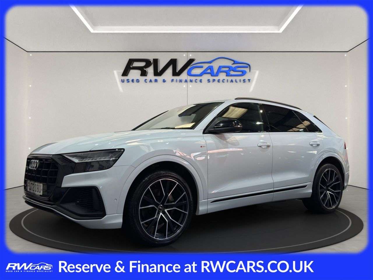 A 2022 AUDI Q8 3.0 TFSI V6 55 Black Edition SUV 5dr Petrol Tiptronic quattro Euro 6 (s/s) A 2022 AUDI Q8 3.0 TFSI V6 55 Black Edition SUV 5dr Petrol Tiptronic quattro Euro 6 (s/s)