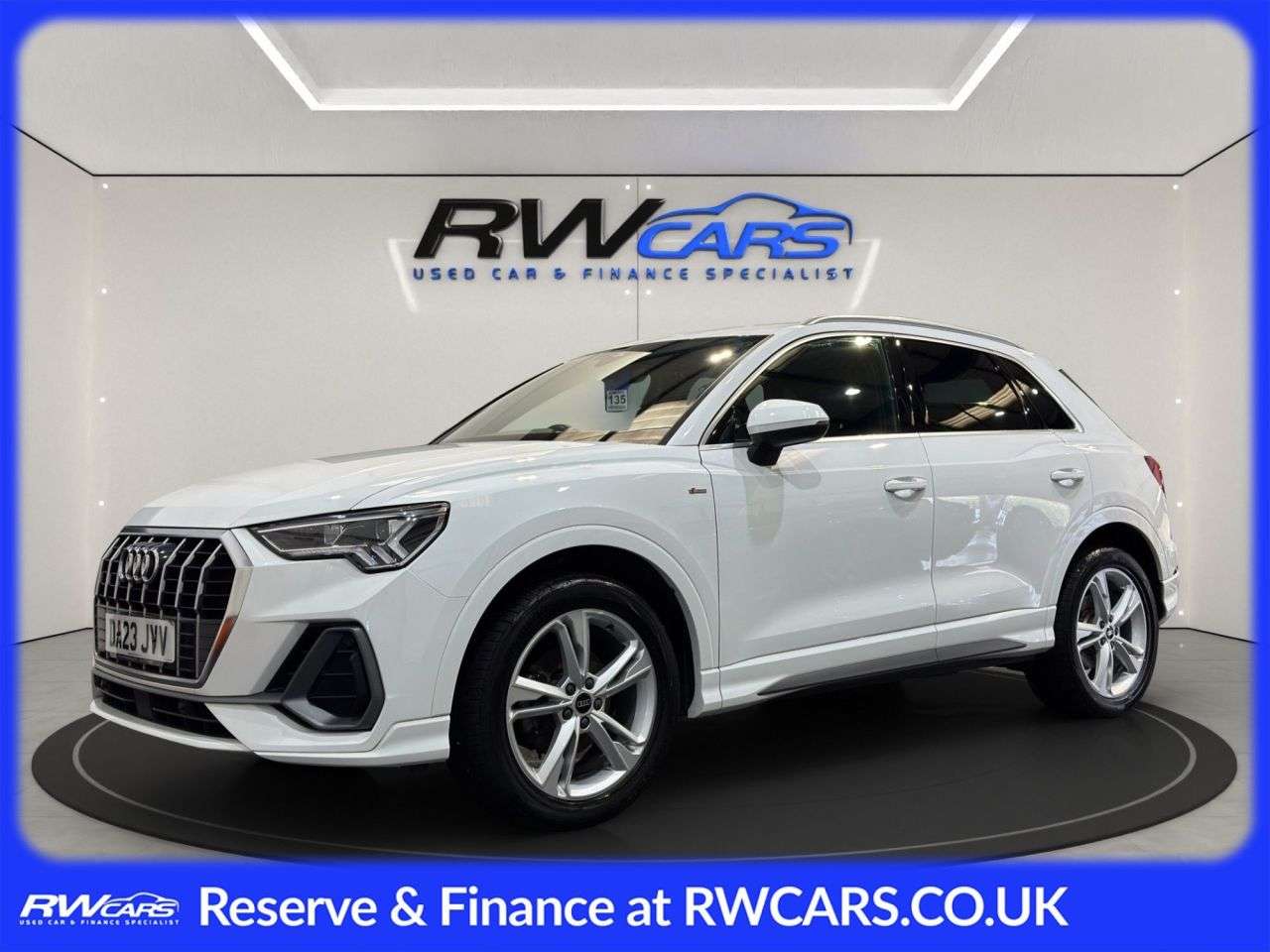 A 2023 AUDI Q3 1.5 TFSI CoD 35 S line SUV 5dr Petrol S Tronic Euro 6 (s/s) (150 ps) A 2023 AUDI Q3 1.5 TFSI CoD 35 S line SUV 5dr Petrol S Tronic Euro 6 (s/s) (150 ps)