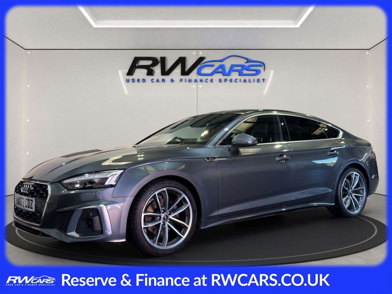 A 2022 AUDI A5 2.0 TDI 35 S line Sportback 5dr Diesel S Tronic Euro 6 (s/s) (163 ps) A 2022 AUDI A5 2.0 TDI 35 S line Sportback 5dr Diesel S Tronic Euro 6 (s/s) (163 ps)