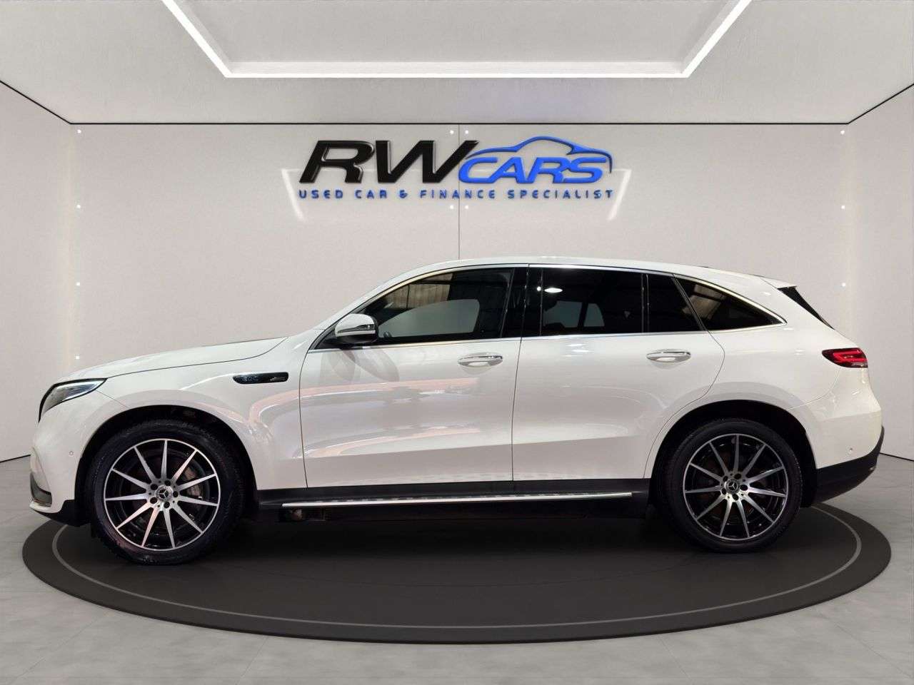 A 2020 MERCEDES-BENZ EQC EQC 400 80kWh AMG Line SUV 5dr Electric Auto 4MATIC (408 ps) A 2020 MERCEDES-BENZ EQC EQC 400 80kWh AMG Line SUV 5dr Electric Auto 4MATIC (408 ps)