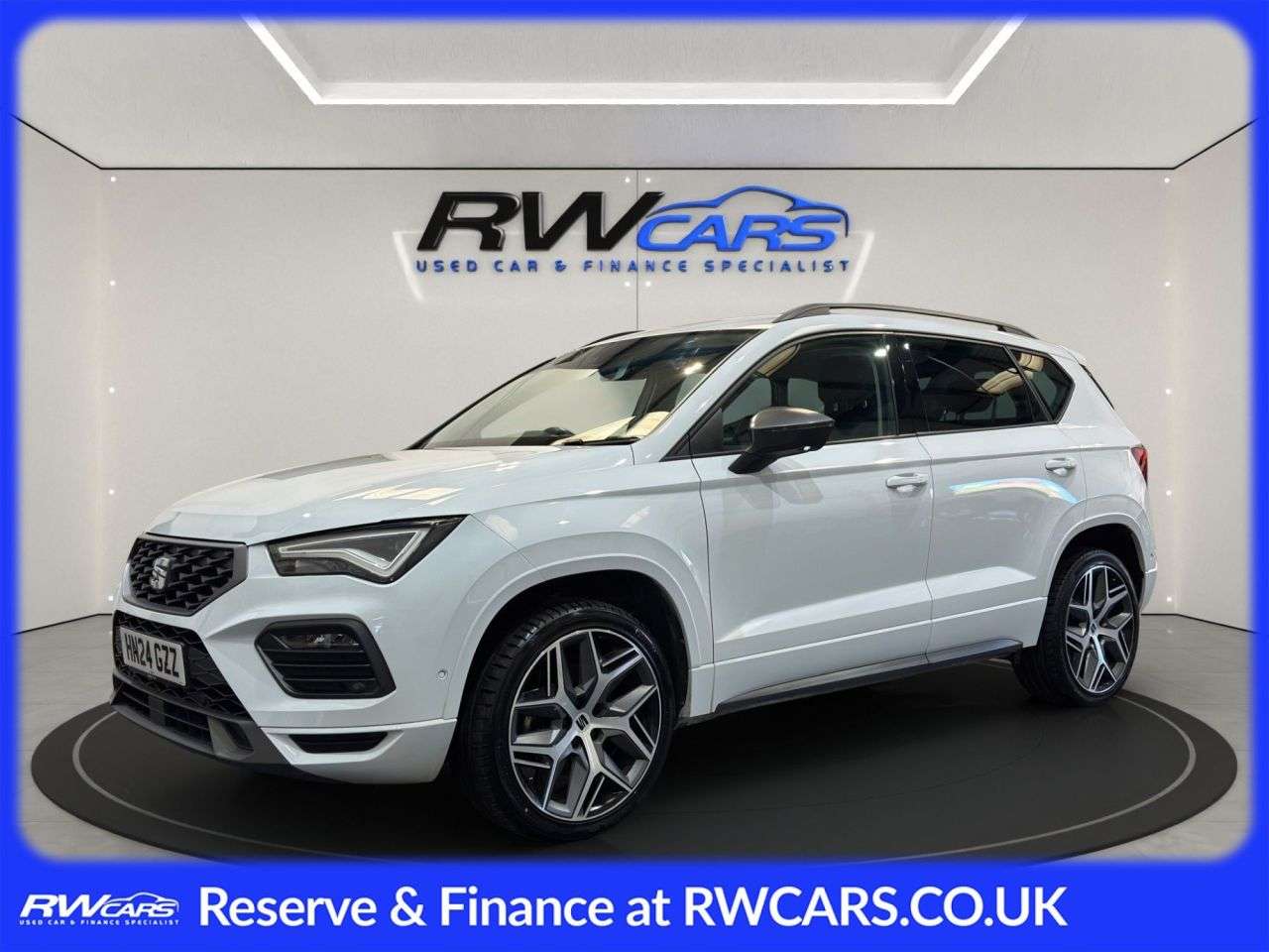 A 2024 SEAT ATECA 1.5 TSI EVO FR Sport SUV 5dr Petrol DSG Euro 6 (s/s) (150 ps) A 2024 SEAT ATECA 1.5 TSI EVO FR Sport SUV 5dr Petrol DSG Euro 6 (s/s) (150 ps)