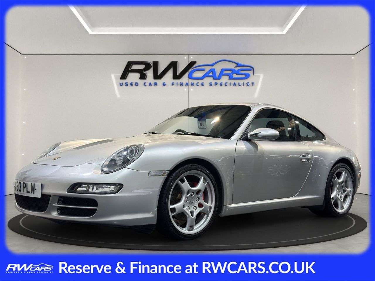 A 2005 PORSCHE 911 3.8 997 Carrera S Coupe 2dr Petrol Manual (277 g/km, 350 bhp) A 2005 PORSCHE 911 3.8 997 Carrera S Coupe 2dr Petrol Manual (277 g/km, 350 bhp)