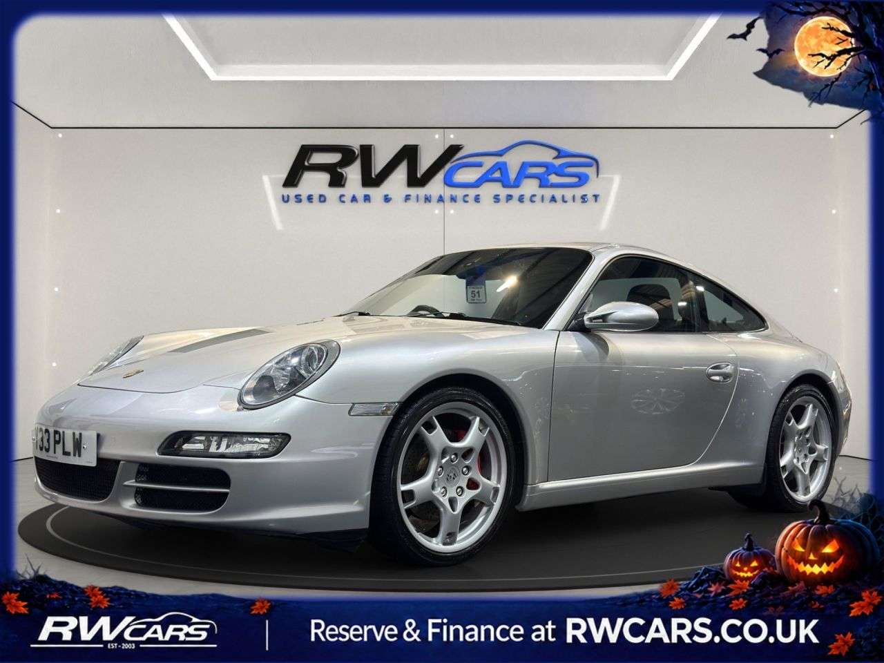 A 2005 PORSCHE 911 3.8 997 Carrera S Coupe 2dr Petrol Auto (277 g/km, 350 bhp) A 2005 PORSCHE 911 3.8 997 Carrera S Coupe 2dr Petrol Auto (277 g/km, 350 bhp)