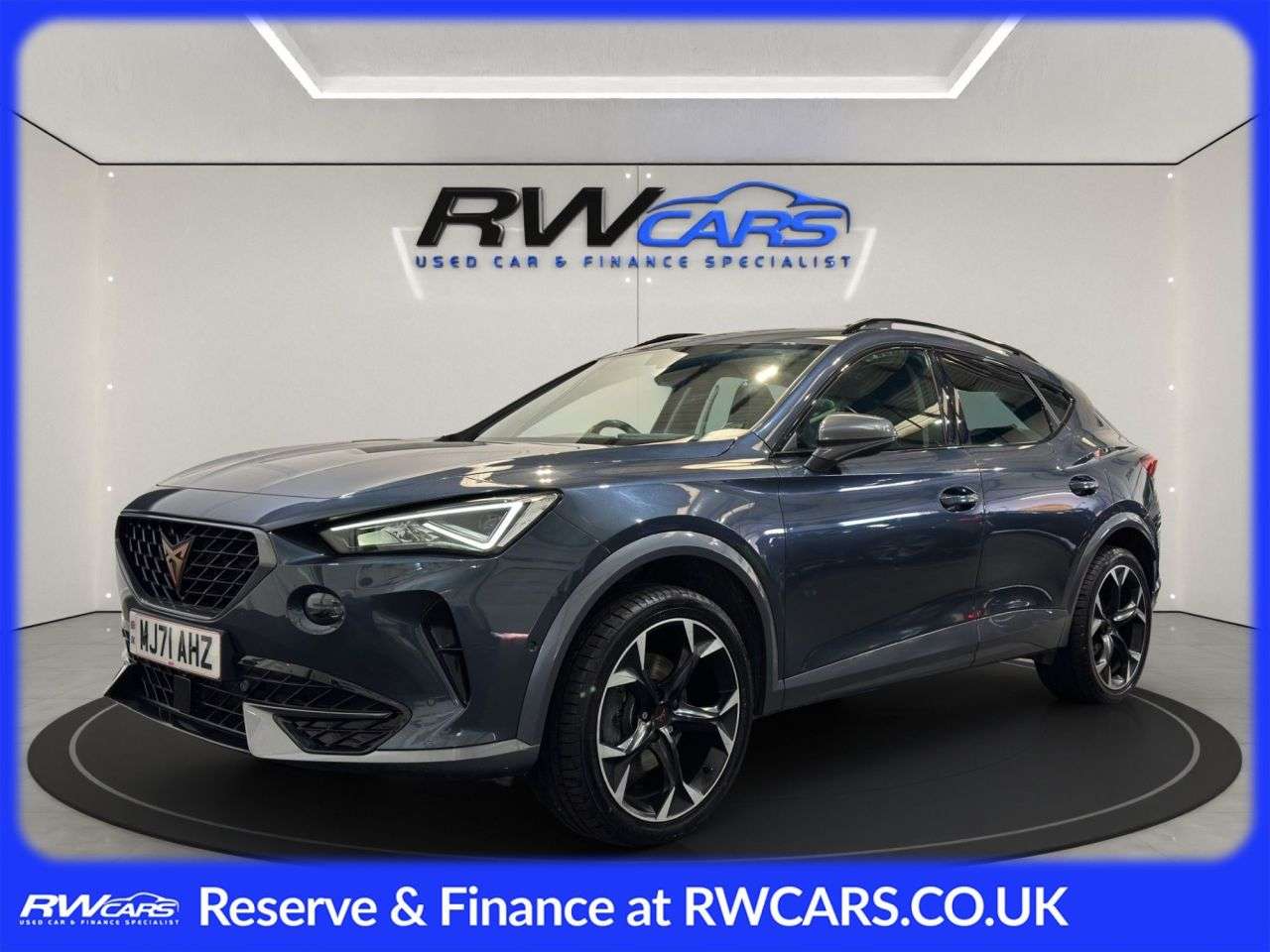 A 2021 CUPRA FORMENTOR 1.5 TSI V2 SUV 5dr Petrol DSG Euro 6 (s/s) (150 ps) A 2021 CUPRA FORMENTOR 1.5 TSI V2 SUV 5dr Petrol DSG Euro 6 (s/s) (150 ps)