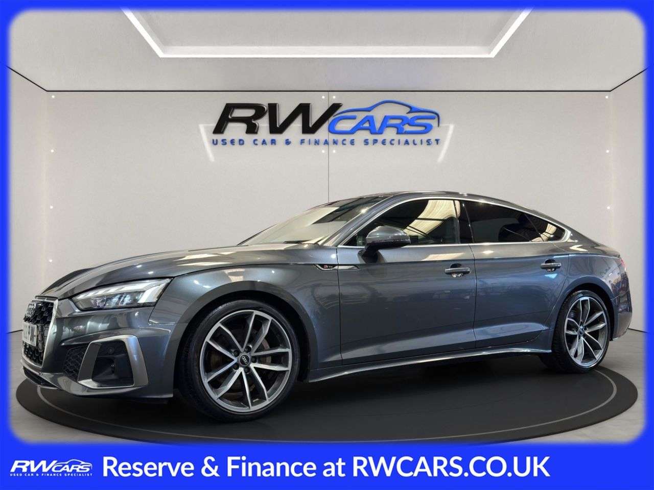 A 2022 AUDI A5 2.0 TFSI 40 S line Sportback 5dr Petrol S Tronic Euro 6 (s/s) (204 ps) A 2022 AUDI A5 2.0 TFSI 40 S line Sportback 5dr Petrol S Tronic Euro 6 (s/s) (204 ps)