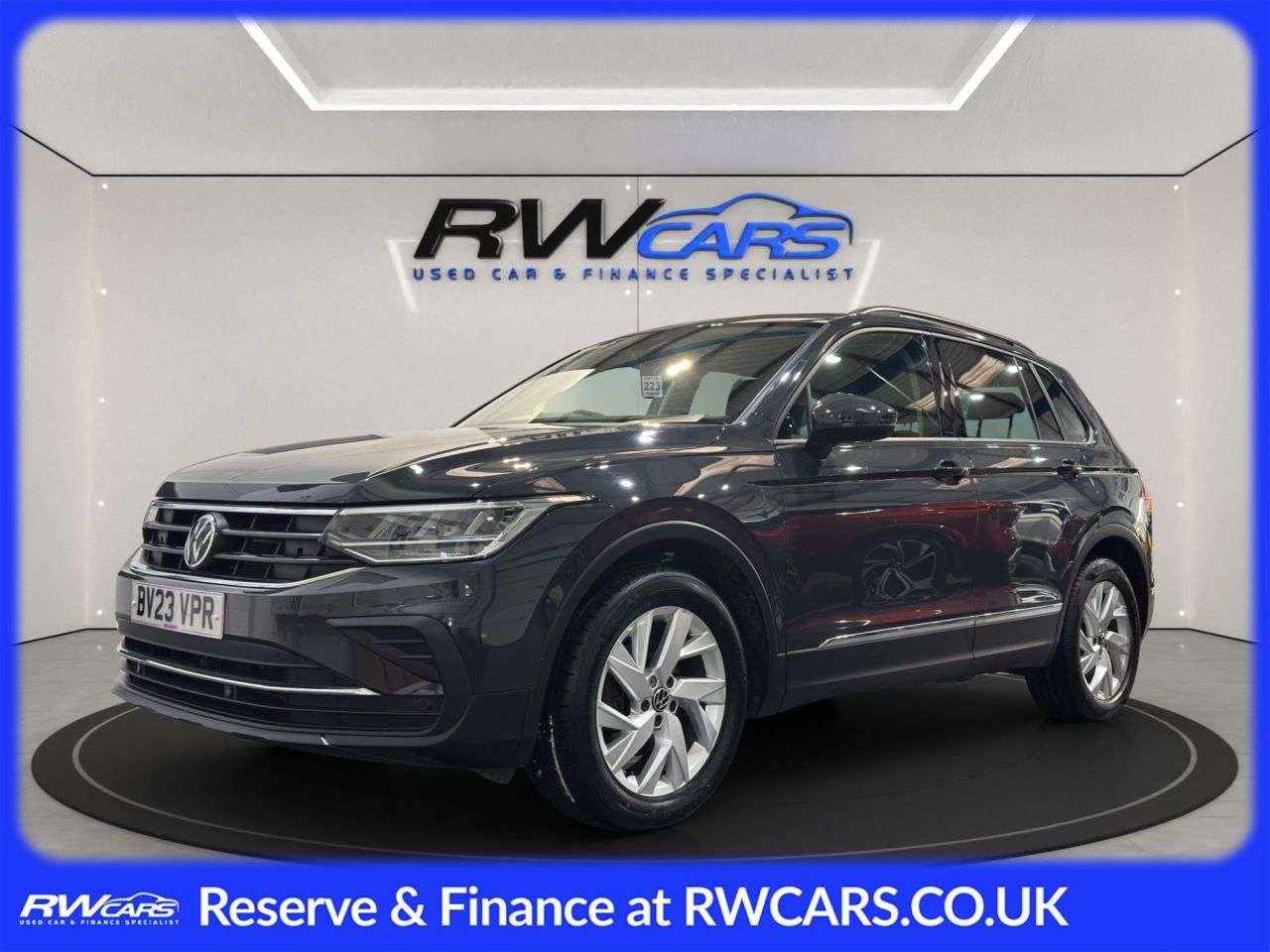 A 2023 VOLKSWAGEN TIGUAN 1.5 TSI Life SUV 5dr Petrol DSG Euro 6 (s/s) (150 ps) A 2023 VOLKSWAGEN TIGUAN 1.5 TSI Life SUV 5dr Petrol DSG Euro 6 (s/s) (150 ps)