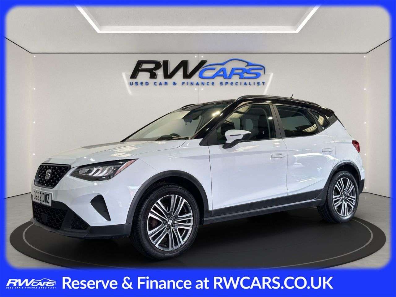 A 2022 SEAT ARONA 1.0 TSI EVO SE Technology SUV 5dr Petrol Manual Euro 6 (s/s) (95 ps) A 2022 SEAT ARONA 1.0 TSI EVO SE Technology SUV 5dr Petrol Manual Euro 6 (s/s) (95 ps)