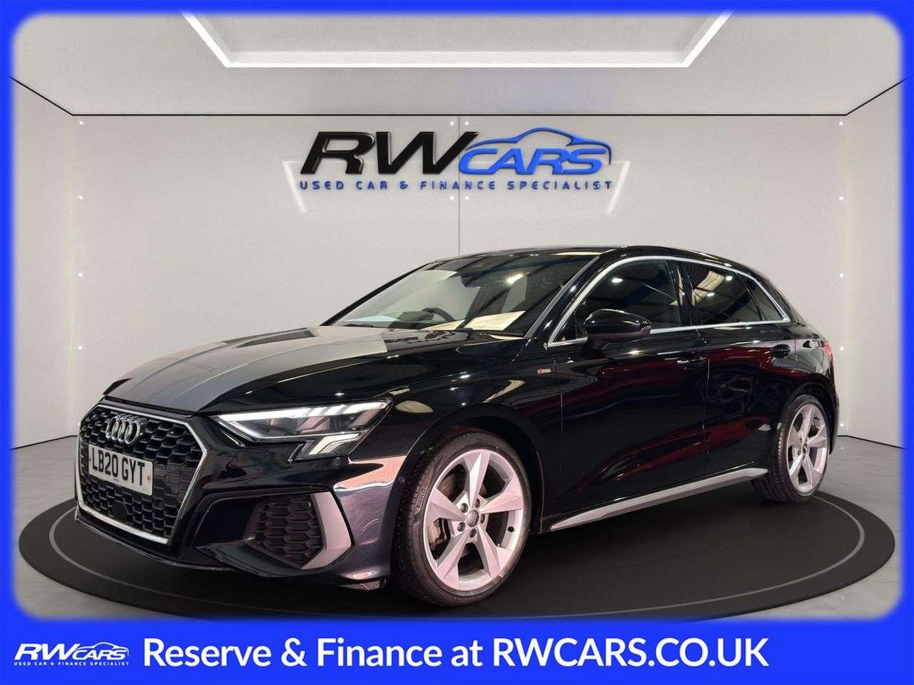 A 2020 AUDI A3 1.0 TFSI 30 S line Sportback 5dr Petrol Manual Euro 6 (s/s) (110 ps) A 2020 AUDI A3 1.0 TFSI 30 S line Sportback 5dr Petrol Manual Euro 6 (s/s) (110 ps)