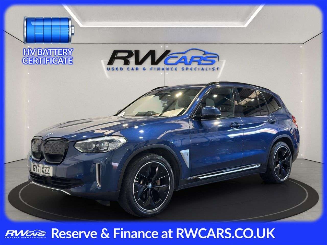 A 2021 BMW IX3 80kWh Premier Edition SUV 5dr Electric Auto (286 ps) A 2021 BMW IX3 80kWh Premier Edition SUV 5dr Electric Auto (286 ps)