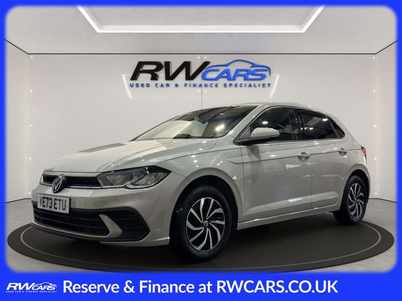 A 2023 VOLKSWAGEN POLO 1.0 TSI Life Hatchback 5dr Petrol DSG Euro 6 (s/s) (95 ps) A 2023 VOLKSWAGEN POLO 1.0 TSI Life Hatchback 5dr Petrol DSG Euro 6 (s/s) (95 ps)