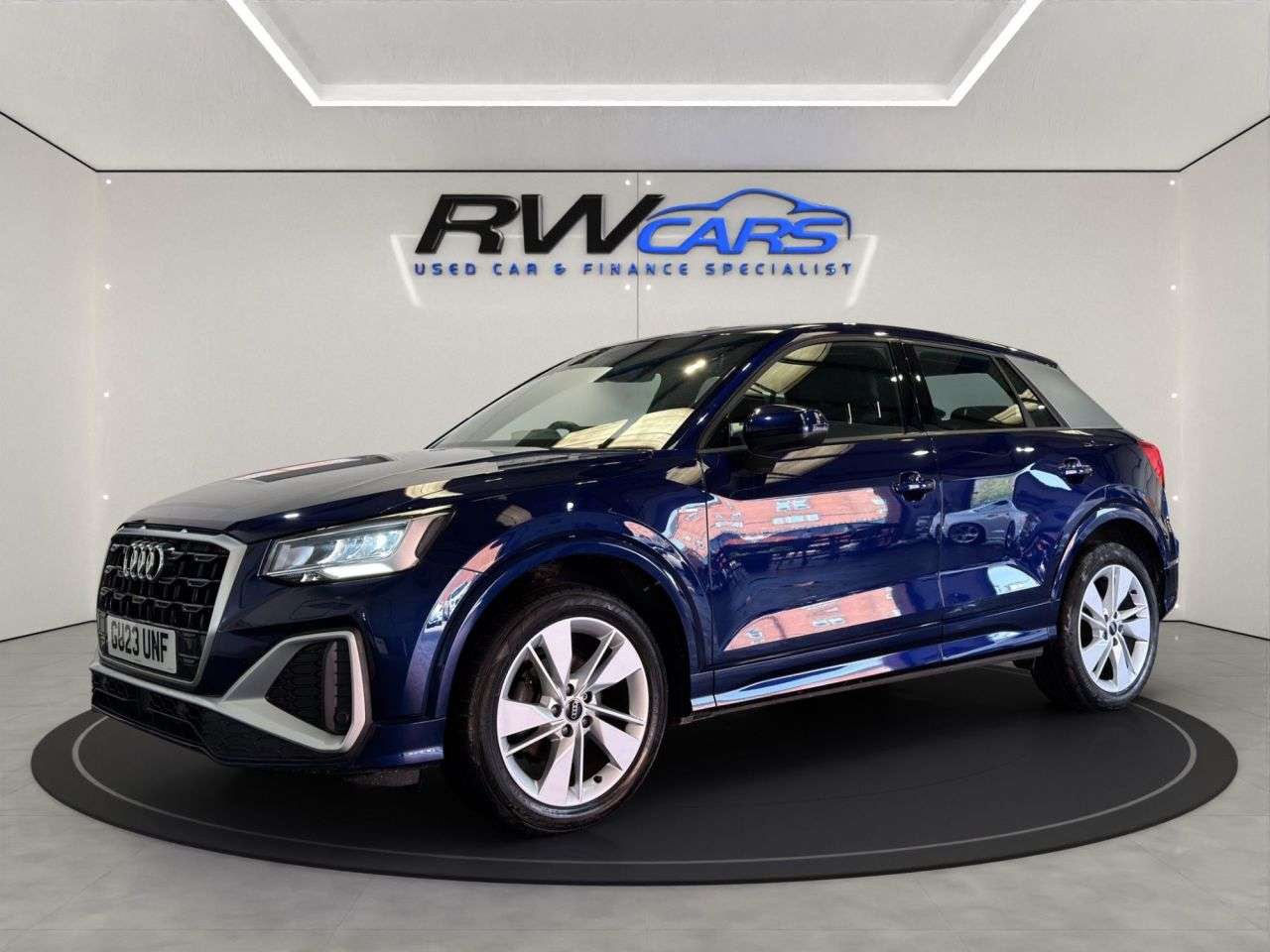 A 2023 AUDI Q2 1.5 TFSI CoD 35 S line SUV 5dr Petrol S Tronic Euro 6 (s/s) (150 ps) A 2023 AUDI Q2 1.5 TFSI CoD 35 S line SUV 5dr Petrol S Tronic Euro 6 (s/s) (150 ps)
