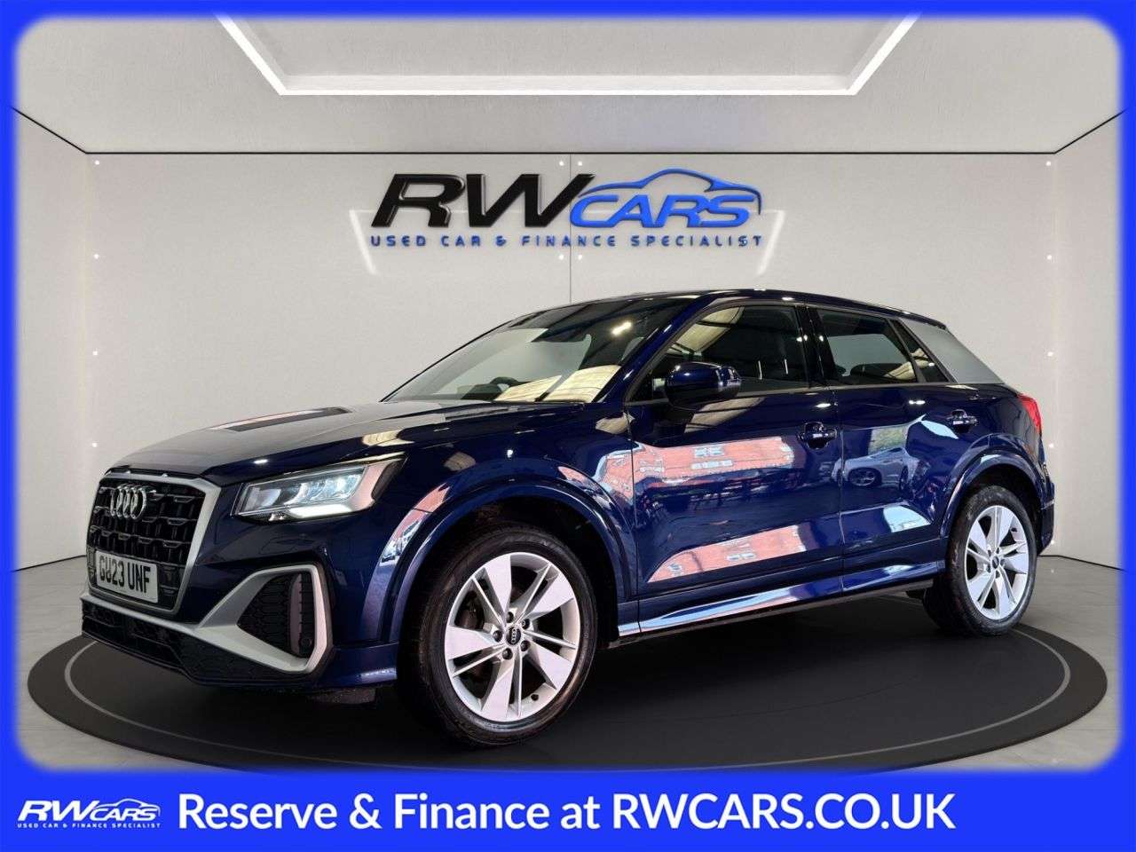 A 2023 AUDI Q2 1.5 TFSI CoD 35 S line SUV 5dr Petrol S Tronic Euro 6 (s/s) (150 ps) A 2023 AUDI Q2 1.5 TFSI CoD 35 S line SUV 5dr Petrol S Tronic Euro 6 (s/s) (150 ps)