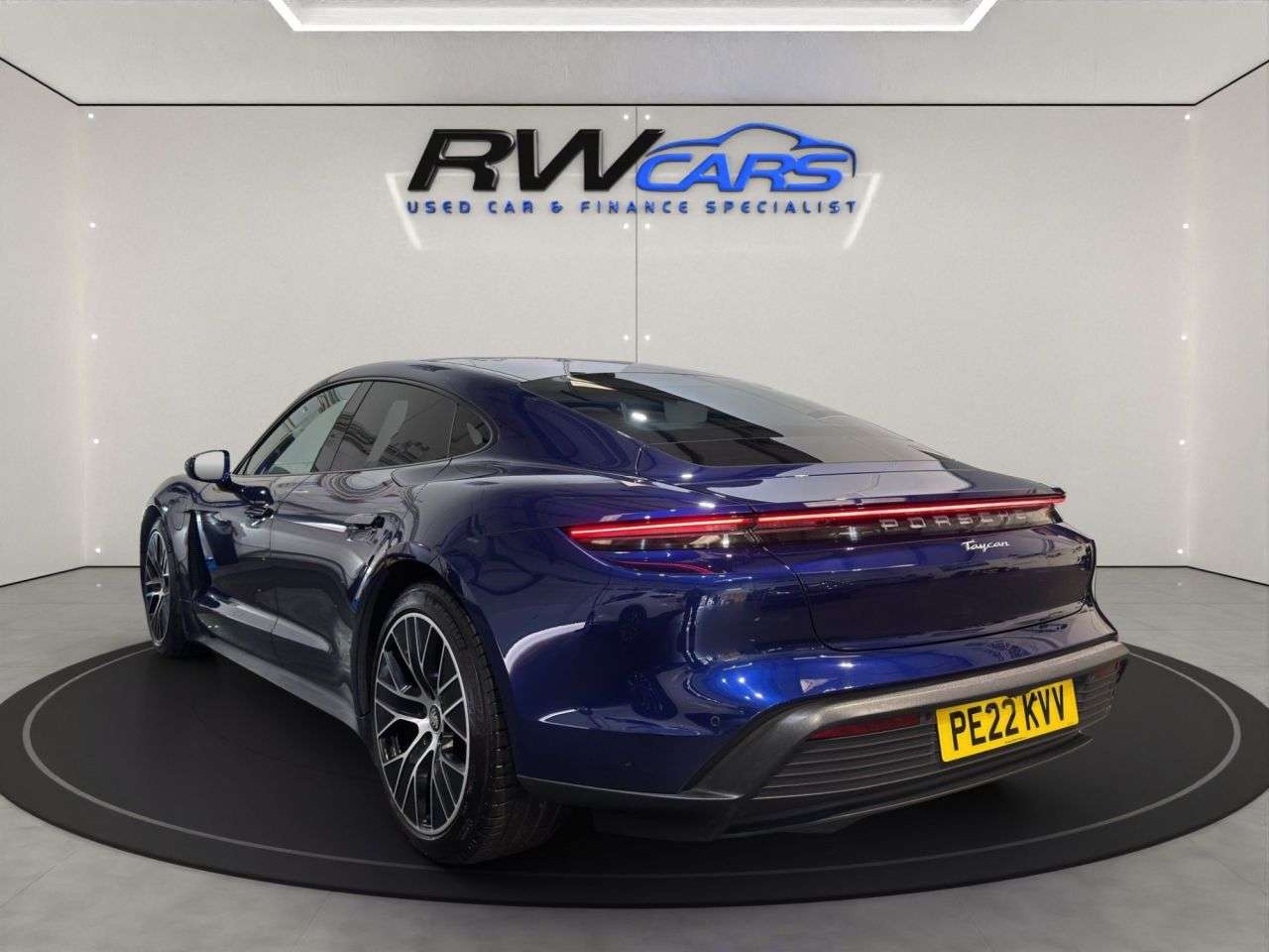 A 2022 PORSCHE TAYCAN Performance Plus 93.4kWh Saloon 4dr Electric Auto RWD (11kW Charger) (476 p A 2022 PORSCHE TAYCAN Performance Plus 93.4kWh Saloon 4dr Electric Auto RWD (11kW Charger) (476 p
