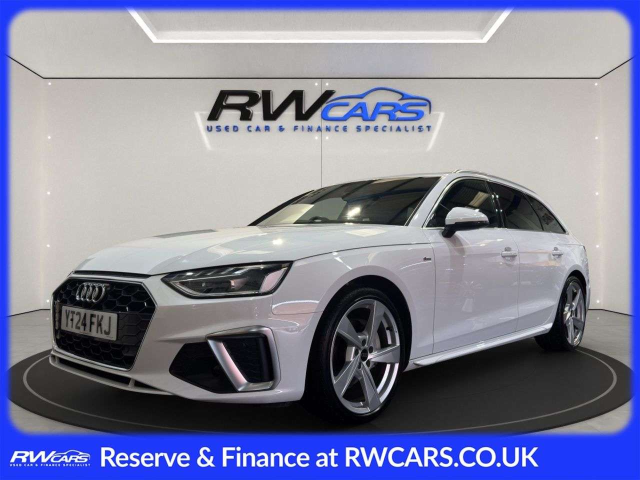 A 2024 AUDI A4 AVANT 2.0 TFSI 40 S line Estate 5dr Petrol S Tronic Euro 6 (s/s) (204 ps) A 2024 AUDI A4 AVANT 2.0 TFSI 40 S line Estate 5dr Petrol S Tronic Euro 6 (s/s) (204 ps)