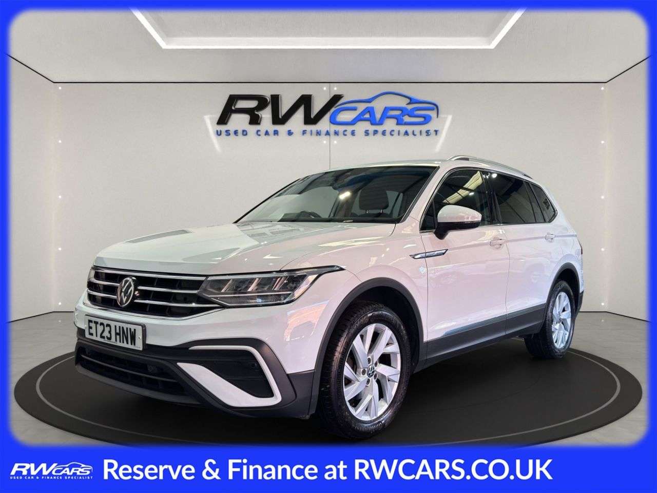 A 2023 VOLKSWAGEN TIGUAN ALLSPACE 1.5 TSI Life SUV 5dr Petrol DSG Euro 6 (s/s) (150 ps) A 2023 VOLKSWAGEN TIGUAN ALLSPACE 1.5 TSI Life SUV 5dr Petrol DSG Euro 6 (s/s) (150 ps)