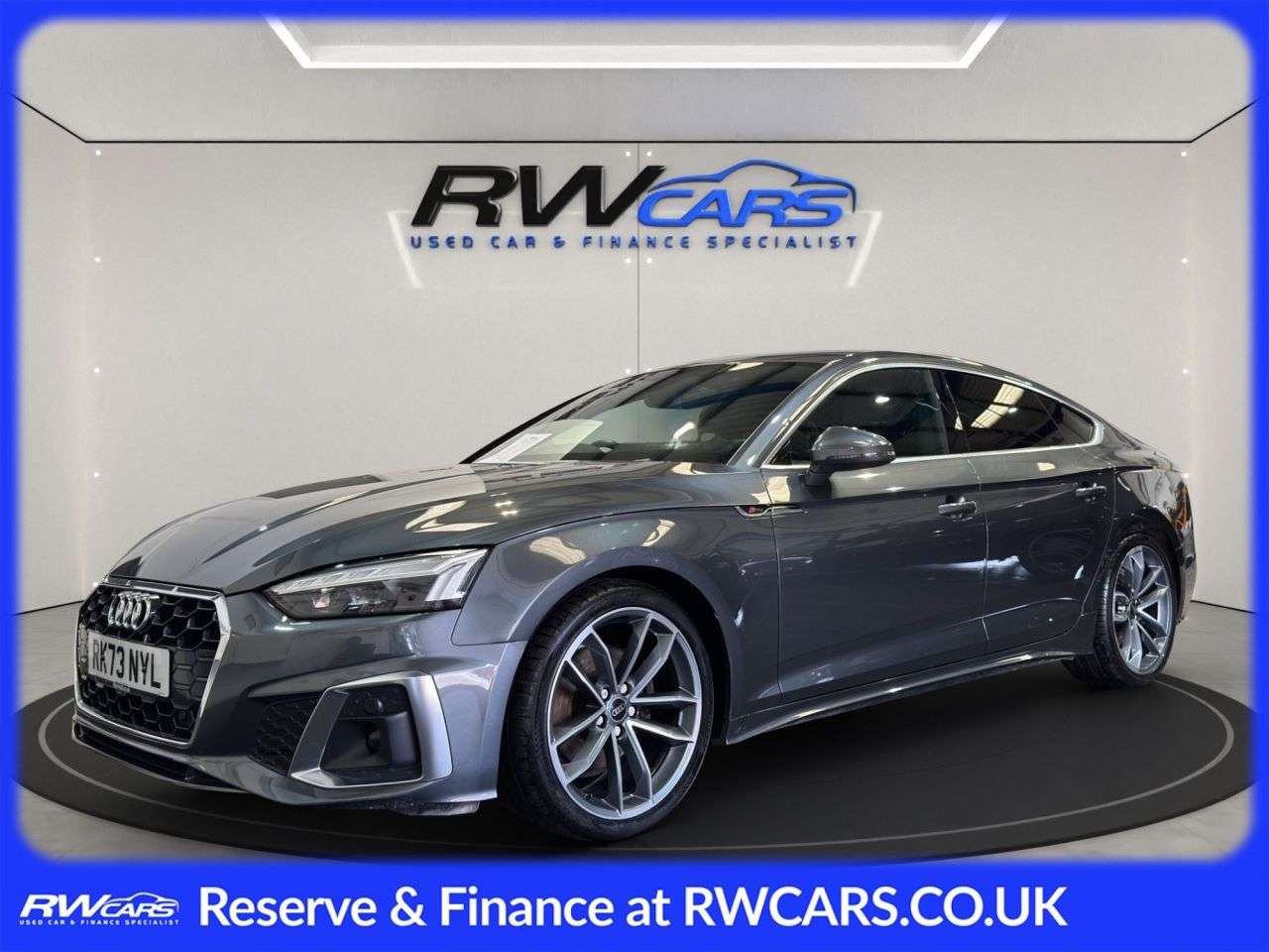 A 2023 AUDI A5 2.0 TDI 35 S line Sportback 5dr Diesel S Tronic Euro 6 (s/s) (163 ps) A 2023 AUDI A5 2.0 TDI 35 S line Sportback 5dr Diesel S Tronic Euro 6 (s/s) (163 ps)