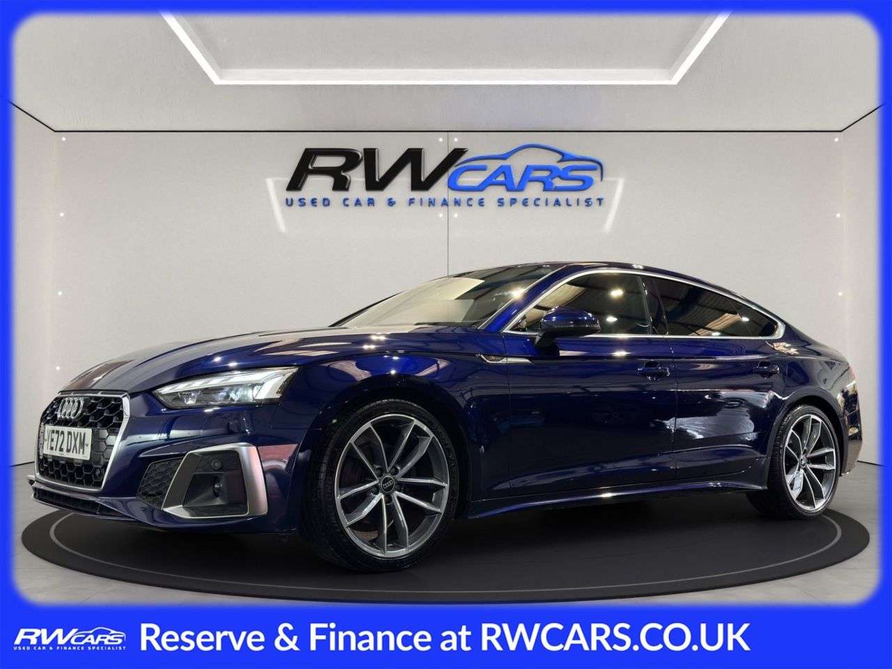 A 2022 AUDI A5 2.0 TDI 35 S line Sportback 5dr Diesel S Tronic Euro 6 (s/s) (163 ps) A 2022 AUDI A5 2.0 TDI 35 S line Sportback 5dr Diesel S Tronic Euro 6 (s/s) (163 ps)