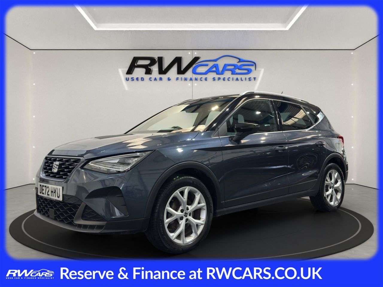 A 2022 SEAT ARONA 1.0 TSI FR SUV 5dr Petrol Manual Euro 6 (s/s) (110 ps) A 2022 SEAT ARONA 1.0 TSI FR SUV 5dr Petrol Manual Euro 6 (s/s) (110 ps)